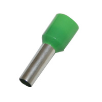 Bootlace ferrule green 6mm2